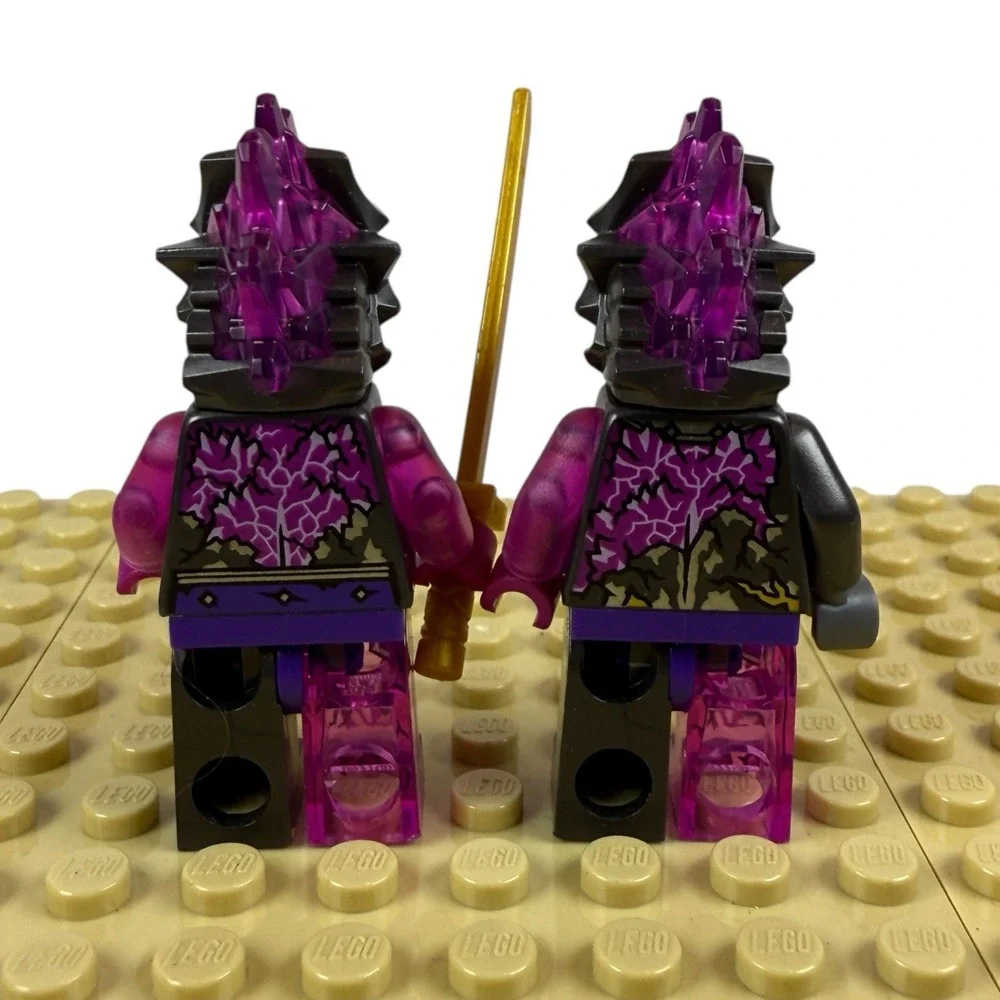 (2)‎ LEGO Vengestone Warrior Crystalized Ninjago Ninja 71775 71772 Minifigure - Picture 3 of 6